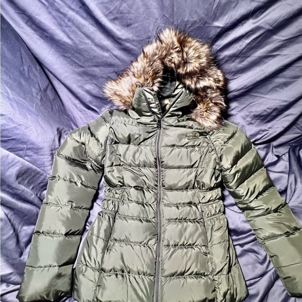 North Face Puffer Jacket with fur